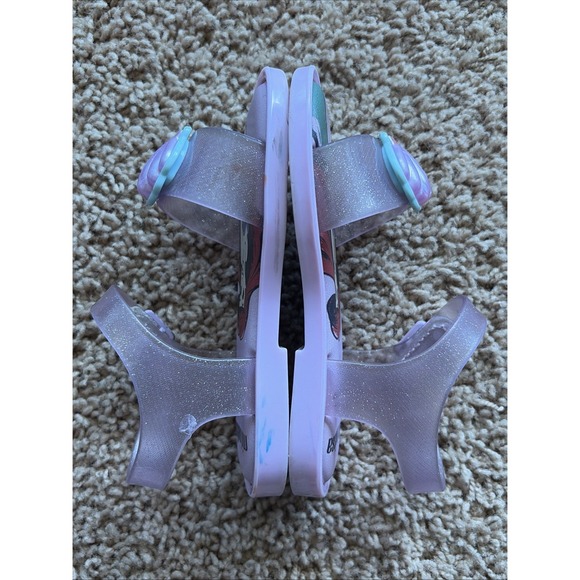 Mini Melissa Disney Mar Sandal Princess Ariel Little Mermaid Sandals Shoes 8 - Picture 5 of 16